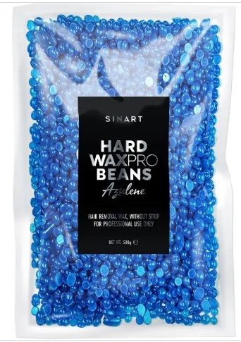 Sinart HARD WAXPRO BEANS AZULENE віск для депіляції 500г